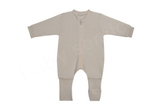 Rastúca kombinéza s nápletom Vlnky smotanová