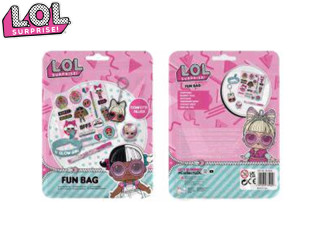 LOL Surprise sada aktivít (nálepky, kľúčenka, hopík, pero, náramok) v sáčku