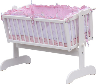 Kolíska s kompletnou výbavou Scarlett Toro - ružová