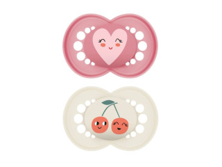 Cumlík Ortodonické Original 6 m+ Ružový/Béžový MAM