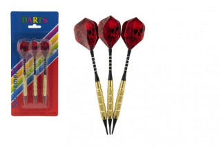 Hádzacie šípky 3ks s lebkou