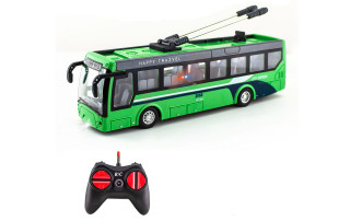Trolejbus RC na diaľkové ovládanie 21 cm