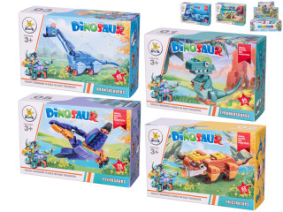 Stavebnica dinosaurus 62 - 76 ks