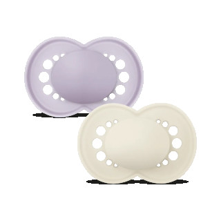 Cumlík Ortodonický Original Soother 16 m+ ​​Fialová+Béžová