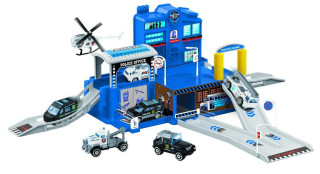 Policajný hrací set + 4 autíčka