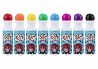 Farby v tube Zmývateľné 8 ks s omaľovánkami Tookyland