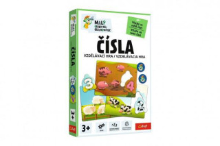 Malý objaviteľ Čísla vzdelávacia spoločenská hra 19x29x4 cm