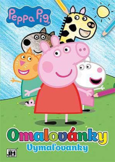 Omaľovánky A4 Prasiatko Peppa