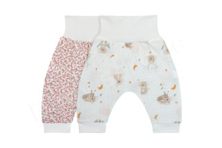 Dojčenské buggy tlač kvietky - Baby Service