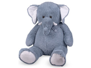 Slon plyšový 135 cm s mašľou Plush Friends