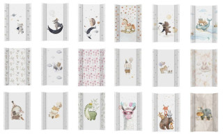 Podložka prebaľovacia 2-hranná s pevnou doskou 50 x 70 cm Ultra Light Ceba