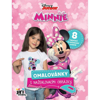 Omaľovánky s nažehľovacími obrázkami Minnie