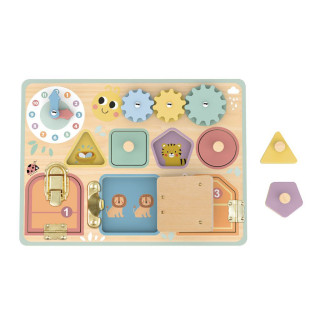 Activity board Pastel Tooky Toy