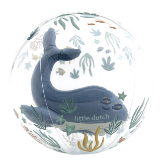 Nafukovacia lopta 3D Ocean World Little Dutch