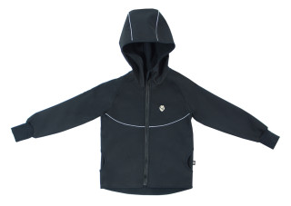 Detská Soft bunda Black Emitex