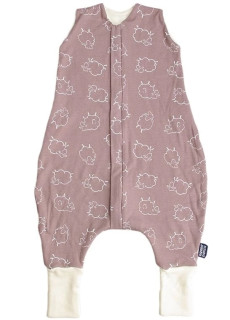 Merino spací vak s nožičkami ovečky hnedej