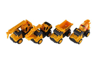 Auto stavebný nákladný kov/plast 13 cm na zotrvačník