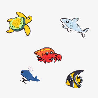 Amulety - ozdoby na topánky Amuletz Morské zvieratká II. mix Coqui