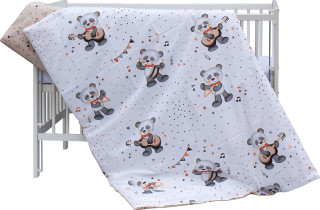 2dielne obliečky do postieľky Gytaro 100 x 135 cm Scarlett