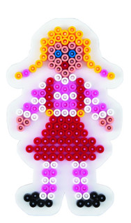 Podložka na zažehľovacie korálky Hama Holka MIDI