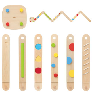 Drevená balansujúca cesta Viga