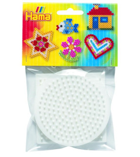 Podložka na zažehľovacie korálky MIDI - koliesko, štvorec, šesťuholník 3ks