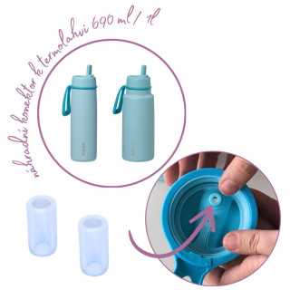 Náhradný konektor k Nerezovej termofľaši 2 ks b.box