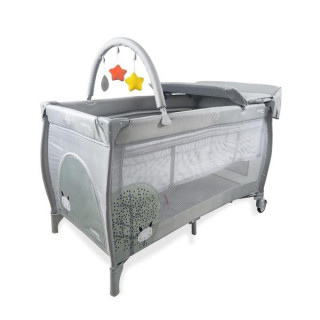 COMPLET cestovná postieľka, grey nordic Asalvo