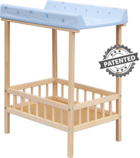 Prebaľovací pult Scarlett Spájka ECO Slon modrý