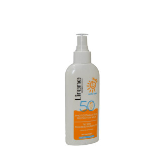 Lirene SC Opaľovacie telové mlieko v spreji s vanilkovou vôňou SPF 50, 150 ml