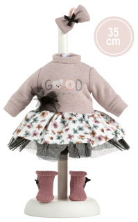 Obleček pre bábiku veľkosti 35 cm s doplnkami Llorens