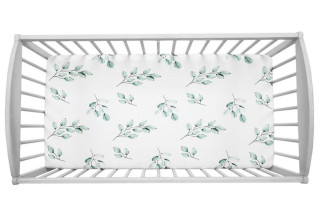 Prestieradlo Sleepee We Care Eukalyptus 120x60 cm Sleepee