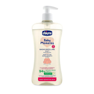 Šampón micelárny na vlasy a telo Baby Moments Sensitive 500 ml Chicco