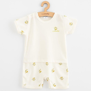 Dojčenský letný overal z organickej bavlny New Baby Olivy