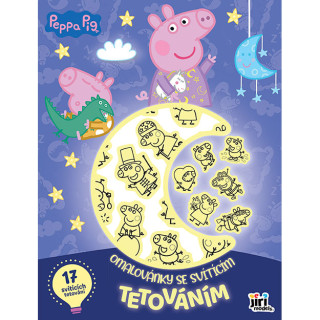 Omaľovánky so svietiacim tetovaním Prasiatko Peppa