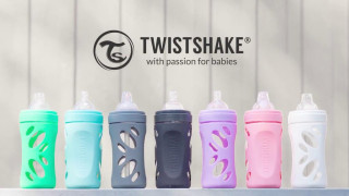 Dojčenská fľaša Anti-Colic sklenená 180 ml Twistshake