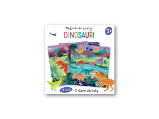 Magnetické puzzle Dinosaury