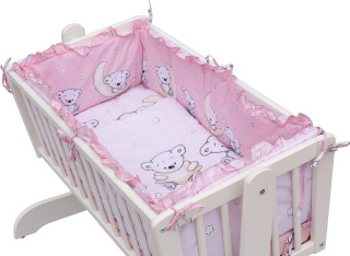 Súprava do kolísky - Scarlett Toro - ružová