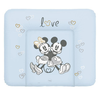 Podložka prebaľovacia mäkká na komodu 85x72 cm Disney Minnie & Mickey Blue Ceba