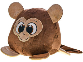 Opica plyšová guľatá 30 cm