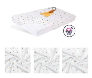 Nepremokavé prestieradlo jersey Print 70 x 140 cm Babymatex