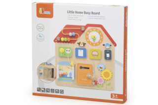 Drevená nástenná hra - domček