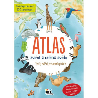 Svet zvierat v samolepkách Atlas - Zvieratá sveta