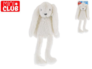 Mini Club zajačik plyšový biely 30 cm dlhé nohy
