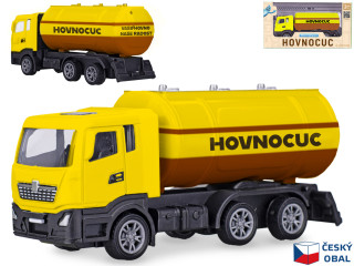 Hovnocuc 12 cm kovový so spätným chodom