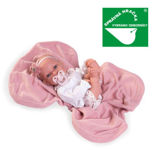 TONETA 70358 Antonio Juan - Realistická bábika so špeciálnou pohybovou funkciou 34 cm