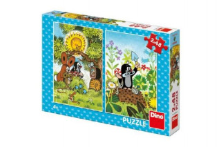 Puzzle Krtko 2x48 dielikov