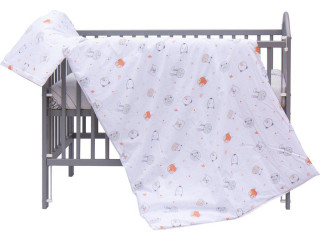 Obliečky do postieľky 2 dielne, 90 x 120 cm, Labra Scarlett