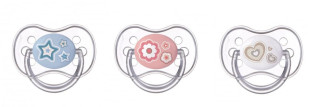 Cumlík 6 - 18 m silikónový anatomický Newborn Baby Canpol babies