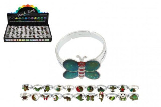 Prstienok meniaci farbu podľa teploty